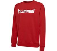 hummel Men's go cotton logo sweatshirt True Red