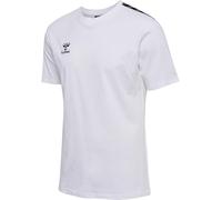 hummel Men's Hmlauthentic Co T-Shirt S/S T-Shirt White