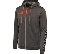 hummel Men's Hmlauthentic Poly Zip Hoodie Hoodie (pack of 1)