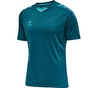 hummel Men's Hmlcore Xk Poly Jersey S/S T-Shirt (Pack of 1) Blue Coral