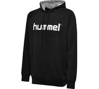 hummel Men's Hmlgo Cotton Logo Hoodie Black