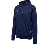 Hummel Men's Move Grid Cotton Hoodie Navy