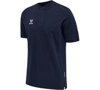 hummel Men's Hmlmove Grid Polo Shirt Navy