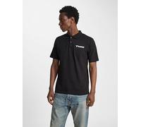 hummel Men's Hmlmover Cotton Polo Shirt Black