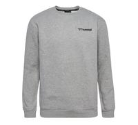 hummel Men's Hmlmover Cotton Sweatshirt, Grey Melange, S