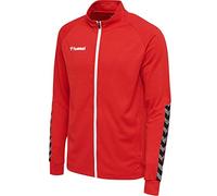 hummel hmlAUTHENTIC Men's Poly Zip Jacket, True Red, S