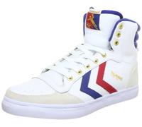 hummel Men's Stadil High Trainer White/Blue 630669228 8 UK