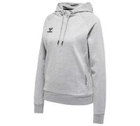 hummel Hmlmove Grid Cotton Hoodie Women's Hooded Sweatshirt Grey Melange
