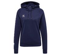 hummel Hmlmove Grid Cotton Hoodie Women's Hooded Sweatshirt Navy