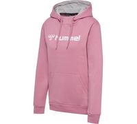 hummel Mover Women's Hoodie with Hood, Hooded Pullover, Sweatshirt Made of 70% Cotton, with Jersey-Lined Hood and Practical Front Pocket, Regular Fit