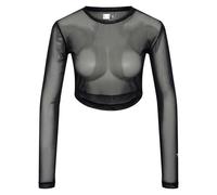 Hummel Mt Fierce Mesh Long Sleeve T-shirt Black L Woman