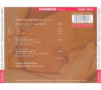 HUMMEL: PIANO CONCERTO IN D MAJOR NEW CD