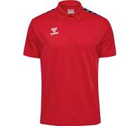 hummel Men's Hmlauthentic Functional Polo Shirt, True red, XL