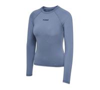 Hummel Prima Long Sleeve T-shirt Blue XS Woman