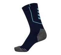 hummel Pro Training Low Neon Socks Blue, 39-42 Unisex