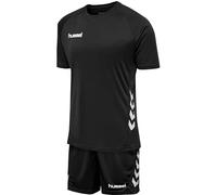 hummel Promo F9001 Short-Sleeved Jersey Set, Black, S Men