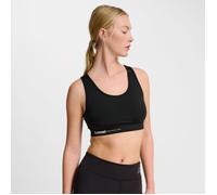 Hummel Pulse Light Support Bra XL - Black Sports Bra for Active Training & Comfortable Support