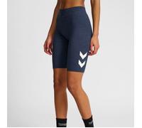 Hummel Pulse Logo MW Women's Running Tights - Blue for Training and Performance (EU)