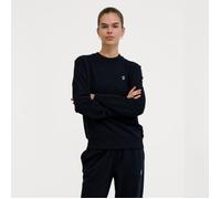 Hummel Pulse Sweat Crewneck XS - Black Training Top for Comfortable Running and Workouts
