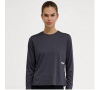 Hummel Pulse Workout LS Tee Women's - Blue Training Top for Comfortable Running and Fitness (Size S)