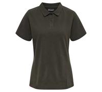 Hummel Red Classic Short Sleeve Polo Black XS Woman