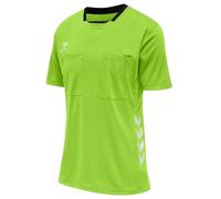 Hummel Referee Chevron Short Sleeve T-shirt Yellow XS Woman