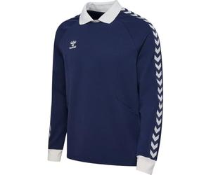 hummel Root Long Sleeve Polo L Blue