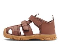 hummel Sandal Velcro Flip Flops Kids Brown 23 Children