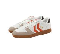 hummel Shoelaces Sneaker Handball Perfect Adult, White Orange, 6 UK