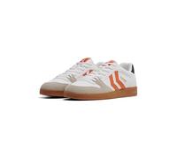 hummel Shoelaces Sneaker Handball Perfect Adult, White Orange, 8 UK