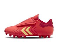Hummel Shoes Hattrick MG Junior Football Soccer Boots Trainers red 217580 3787