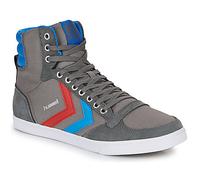 hummel Schuhe Slimmer Stadil High Castlerock-Ribbon red-Brilliant Blue (63-511-0528) 45 grau