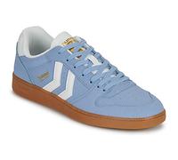 hummel Perfekt CL Handball Sneaker Shoes Suede 226217 Blue, Faded Denim, 8 UK