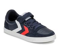 Children's Trainers Hummel slimmer stadil leather low Bleu 29