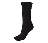 Hummel socks, set of 3 in grey, red or blue. Reflector Fundamental pack of 3, socks with arch support, sports socks for leisure and sports, Unisex, 22-140-2001, Black, 10 (36-40)