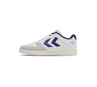 hummel St. Power Shoe Laces Adult Size, White Black Iris, 7 UK