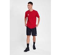 hummel T-Shirt S/S Hmlauthentic Multisport Men's Size True Red