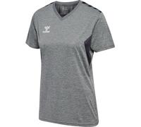 hummel T-Shirt S/S Hmlauthentic Multisport Women's Size Grey Melange
