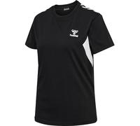 hummel Women's Hmlstaltic Cotton T-Shirt S/S Woman, Black, S