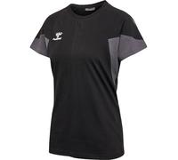 hummel T-Shirt S/S Raglan Sleeves Hmltravel Multisport Women's Size Black