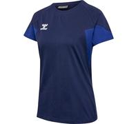 hummel T-Shirt S/S Raglan Sleeves Hmltravel Multisport Women's Size Marine