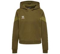 hummel Hmltravel Women's Raglan Sleeve Hoodie Military Olive