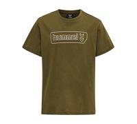hummel UNI_Kids hmlTOMB T-Shirt S/S, Dark Olive, 10-16