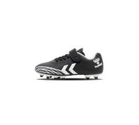 hummel UNI_Kids TOP Star F.G. JR Football Shoe, Black/White, 30