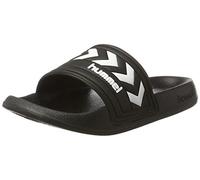 Hummel Unisex Adult Larsen Slipper Dusch- & Badeschuhe, Black, 4 UK