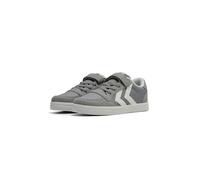 Hummel Unisex Children's Slimmer Stadil Leather Low Jr Trainers, Alloy, 13 UK