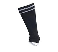 hummel Unisex Element Football Footless Socks, Black/White, 1 EU