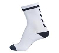 hummel Unisex Elite indendørs sok lav Socks - White/Black, 39-42 EU