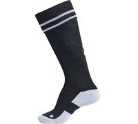 hummel Unisex Football Socks Black/White 7.5-10.5