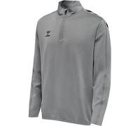 hummel Unisex Hmlcore Xk Half Zip Poly Sweat Sweatshirt Grey Melange